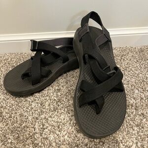 Chaco Black Adjustable Sandals
